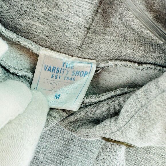 Vintage The Varsity Shop Oxford University Men’s Light Gray Hoodie Sz M - Picture 5 of 5